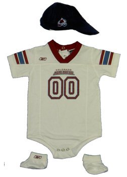 Buy Colorado Avalanche Infant Creeper with Cap and Booties