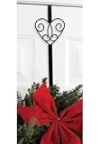 Monazite WRE-B-110 Heart Wreath Hanger Powder Metal Coated