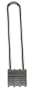 Ultra Hardware 56108 1-1/2-Inch Laminated Steel Padlock with 5 1/2-Inch Long Shackle Keyed Differently, Chrome