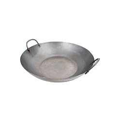 Town Food Service 14 Inch Cantonese Flat Bottom Wok