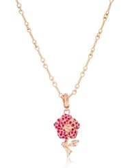 Borgioni Single Rose Necklace