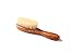 Baby Brush | 100% Premium Natural Bristle SOFT | Pure Bamboo Handle | Extra Small Oval | Dark Finish | Model BB1 - DB