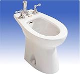 Tools & Hardware : TOTO BT500B#01 Piedmont Bidet, Vertical Spray, Cotton