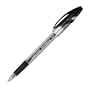 Paper Mate(R) Dynagrip(R)+ Retractable Ballpoint Pens, Medium Point, 1.0 mm, Black, Pack of 12