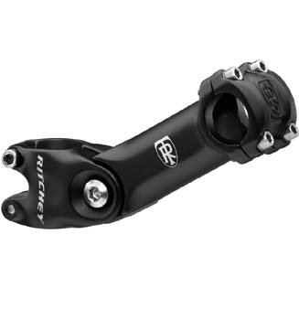 Ritchey Vorbau Adjustable Rise 25.4, bb black, 100mm, 32-209-320