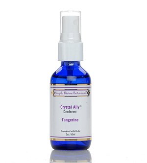 Crystal Ally Spray Deodorant Tangerine 2 oz by Simply Divine Botanicals