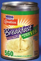 NESTL&Eacute; Carnation Instant Breakfast Lactose Free VHC Balanced 250 mL -Vanilla Case: 24