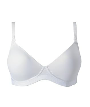 Maternity Nursing T-Shirt Bra - White
