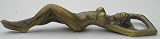 Large 5" Brass Sexy Nude Bottle Opener 3 Dimensional