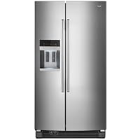 Maytag: MSD2559XE 25.8 cu. ft. Side by Side Refrigerator with 3 Adjustable Spill-Catcher Shelves, FreshLock Crisper, Adjusti-Temp Deli Drawer, Adaptive Defrost and External Water/Ice Dispenser