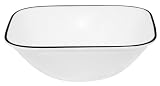 Corelle Square 22-Ounce Soup/Cereal Bowl, Simple Lines