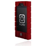Incipio iPhone 4/4S BOMBPROOF Silicone Case - 1 Pack - Carrying Case - Retail Packaging - Bleeder