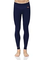 Emmitou Leggings Técnicos (Azul Oscuro / Naranja)