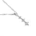 Karat Platinum Diamond 3-Stone Pendant,18" image 2
