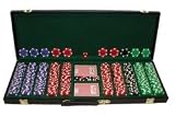 500 11.5 Gram STRIPED DICE Chips DELUXE SET