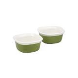 CorningWare Etch 7-Ounce Ramekins Twin Pack, Green