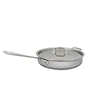All-Clad Stainless 3-Quart Saute Pan with Lid