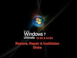 Windows 7 Ultimate 32 & 64 Bit Repair Instillation Disk Reviews