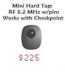 Checkpoint Mini Hard Tag Black