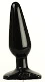 Classic Butt Plug Medium 5 1/2 Inch Black Anal Trainer