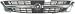 97-99 NISSAN MAXIMA GRILLE, Chrome (1997 97 1998 98 1999 99) 425 623100L810