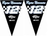 Ryan Newman #12 - Party Pennant Flags 25 Ft.