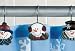 Snowman Shower Curtain Hooks Snowmen Winter Snow Christmas Holiday