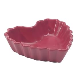 Chantal Ceramic Heart Fluted Quiche Dish