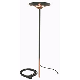 Schrodt Designs MBB-12G  12" Misty Bird Bath, Green