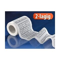 Sudoku Toilettenpapier PE-7504 -Der ultimative Spass bei jeder Sitzung...
