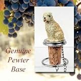 Soft Coated Wheaten Dog Wine Bottle Stopper