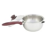 Stainless Steel Bain-marie (Double-boiler) Incl. Lid