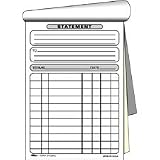 31GPB7KBJYL. SL160  Book Style Statements with Carbon, Duplicate Style, 50 Sets per Pad  Category: Tax and Accounting Forms