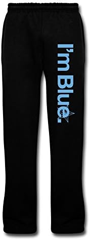 WVCAK Men's Manchester City Logo Amazing Fleece Sweatpants With Pocket XL Black