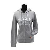 Roxy Ladies Zip Up Hoodie - Winter Brights Heather Grey