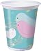 Nesting Birds 16oz. Plastic Cups (8 ct)