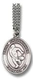 Tennis Pendant - St. Christopher