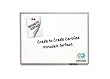 Quartet DuraMax Porcelain Whiteboard, 5 x 3 Feet, Aluminum Frame (2545)