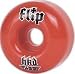 Flip HKD Logo 54mm Gum Ball Red Skateboard Wheels (Set of 4)