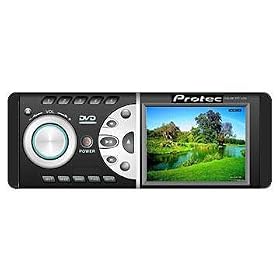 Protec 990DVD In Dash Car DVD CD MP3 MP4 Player with 3.5" Full Colour LCD Display & TV Tuner