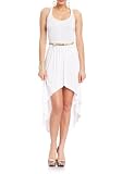 2B Emilee Chain Trim High Low Dress