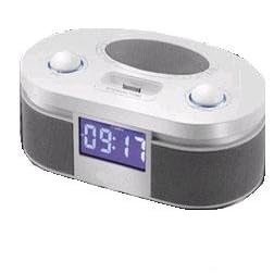 APPLE IPOD iPhone 3G Portable Speakers Digicom Clock Radio Speaker