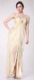 #3181 Strapless Sweetheart Chiffon Pageant Evenging Prom Dress