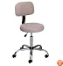 Boss Beige Caressoft Medical Stool W/Back Beige