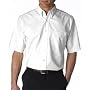8972 UltraClub Short Sleeve Oxford Dress Shirt