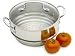Kitchen & Housewares : Calphalon Stainless Steel Universal Steamer Insert with Lid