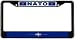 Nato Flag Black License Plate Frame Metal Holder