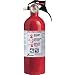 Fire Extinguisher w/ Nylon Strap Bracket - Disposable (2 lb BC Kitchen/Garage)