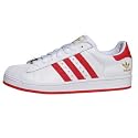 ADIDAS SUPERSTAR 2 II TL Schuhe Sneaker, Weiss-Rot - 663940