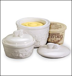 Margarine Crock 1 Lb
